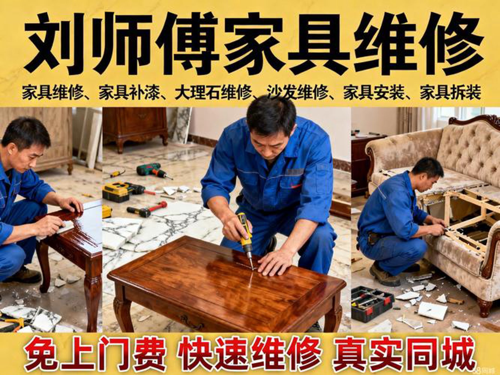 绿城家具维修
